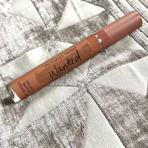 new VIctoria’s Secret velvet matte cream liquid lip color wanted